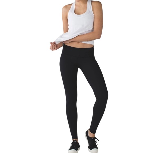 LULULEMON Wunder Under Pant III Full-On LuxTreme in Black - Picture 1 of 9